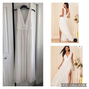 White Lulus Dress